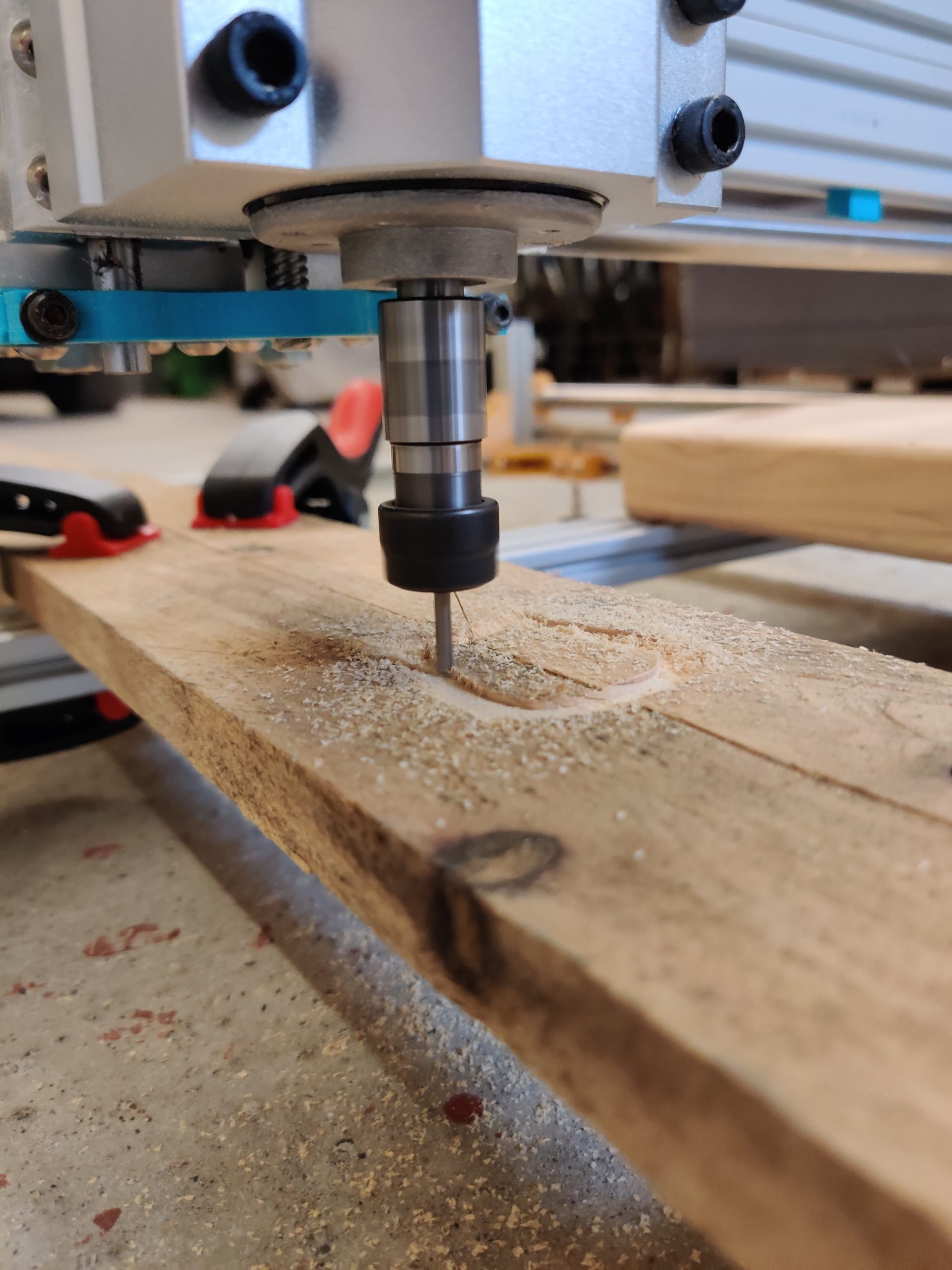 CNC Action shots