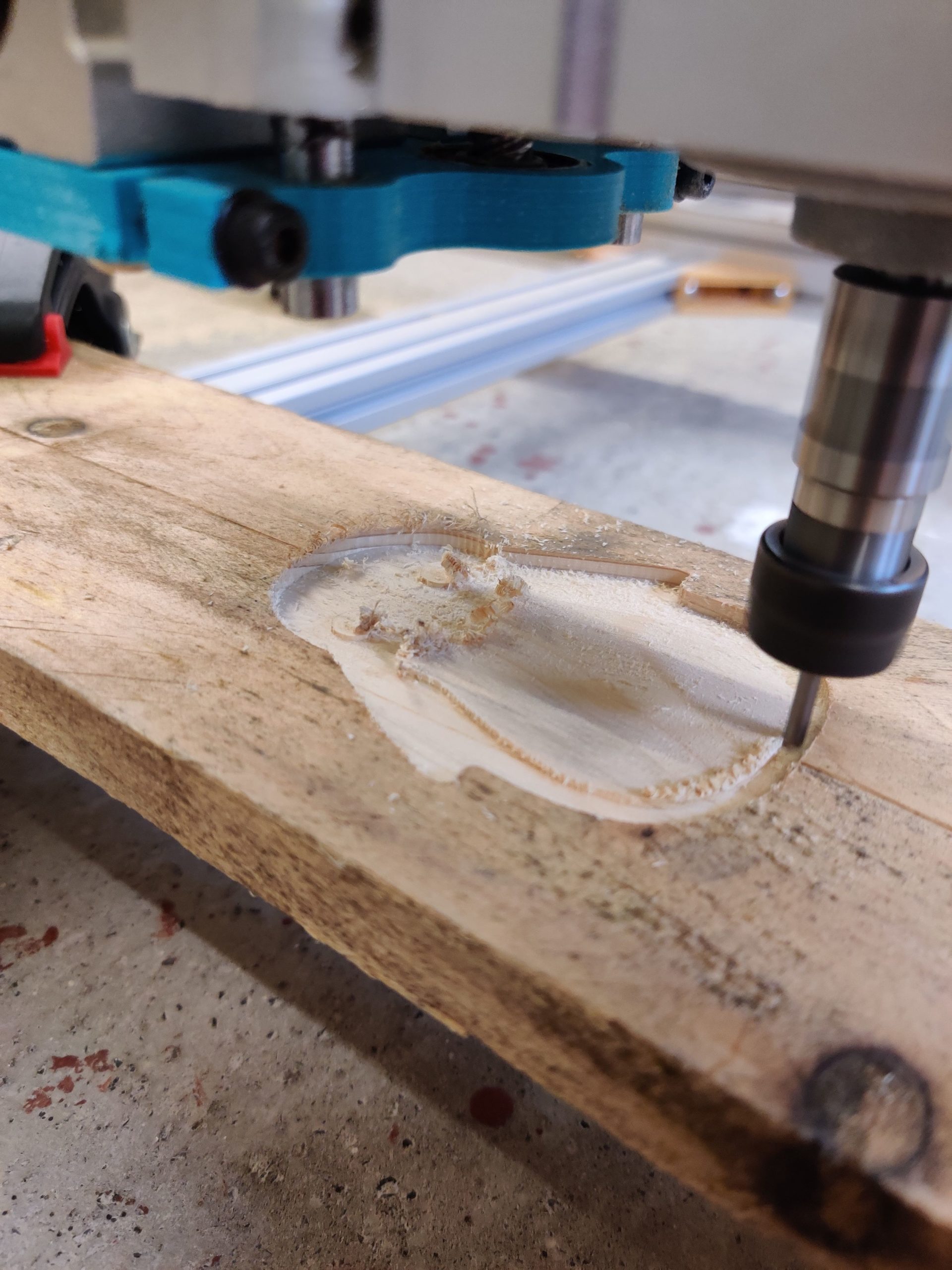 CNC Action shots