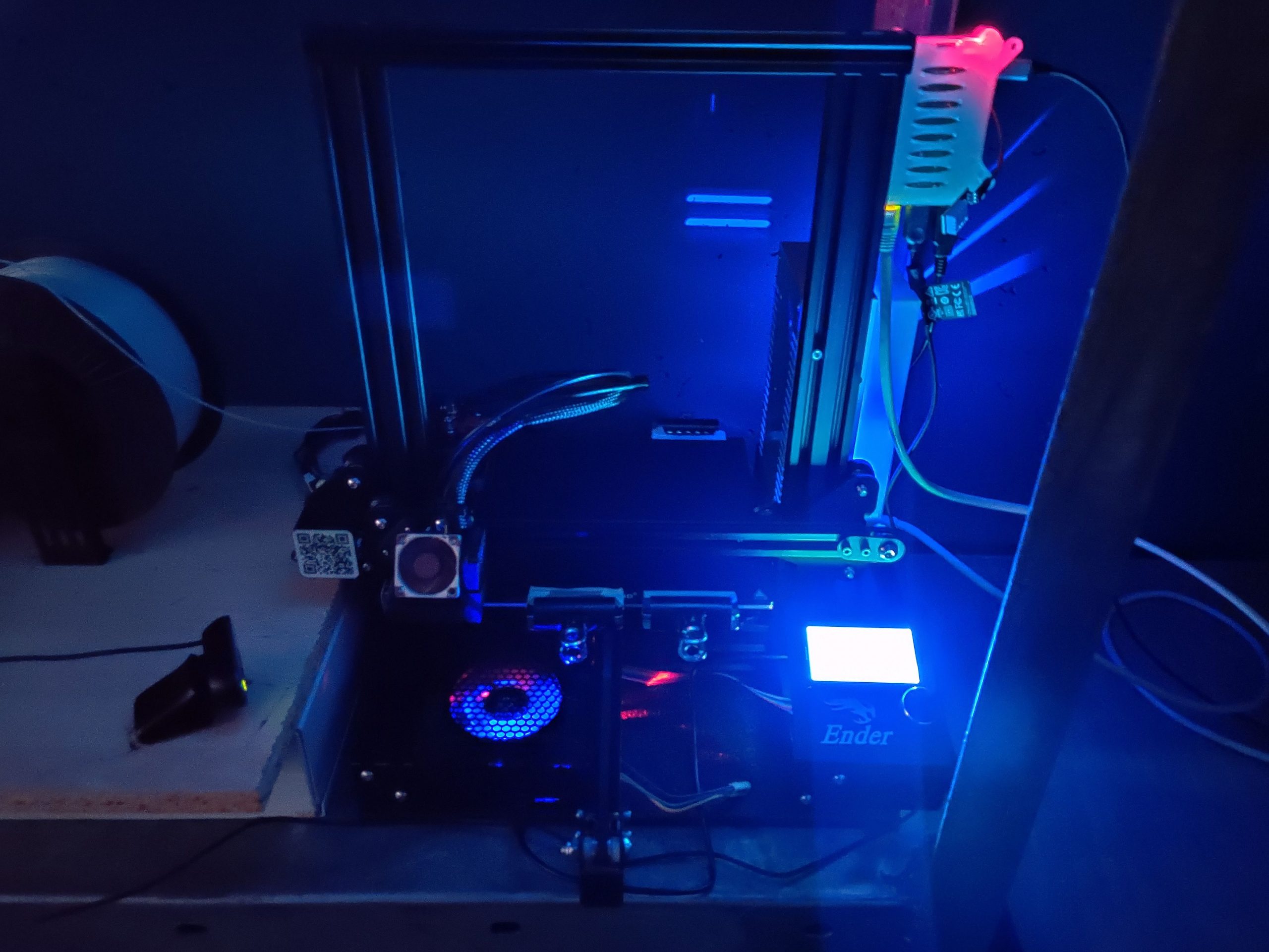 Ender 3 in the dark